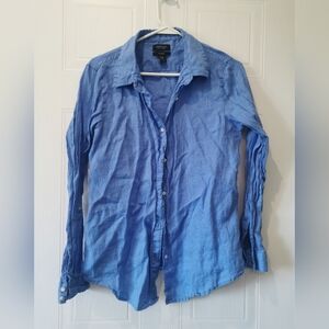 Jones & Co 100% linen top jones New York